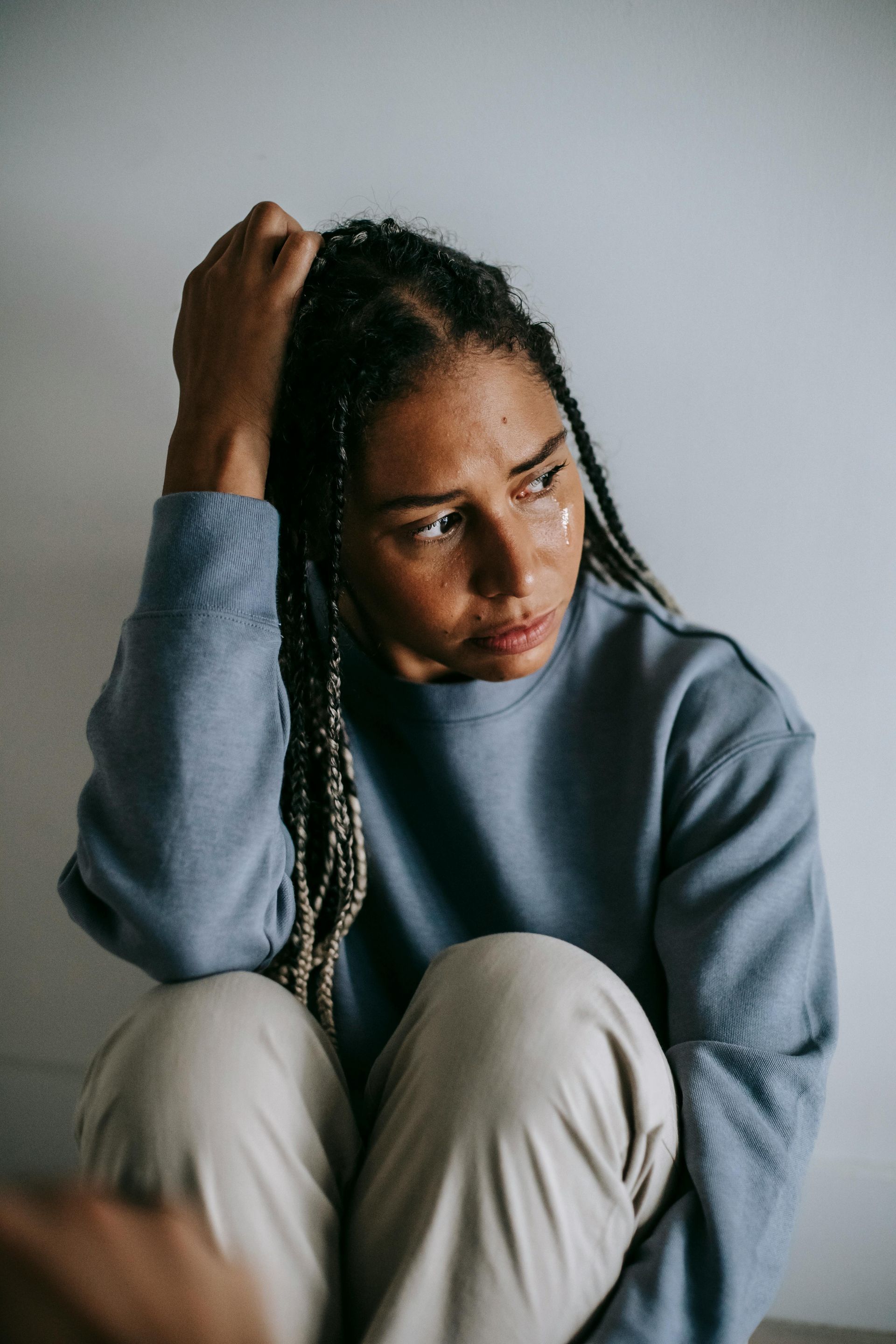 Person experiencing depression